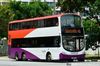 Thumbnail: SBS1Z — A Volvo B9TL (Wright) double-deck bus serving commuters on service 43 under current bus operator Go-Ahead Singapore in September 2016.